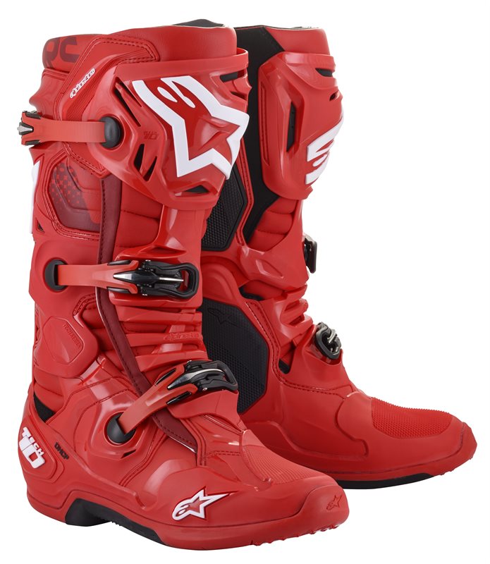 Alpinestars Tech 10 Off-Road Boots Red