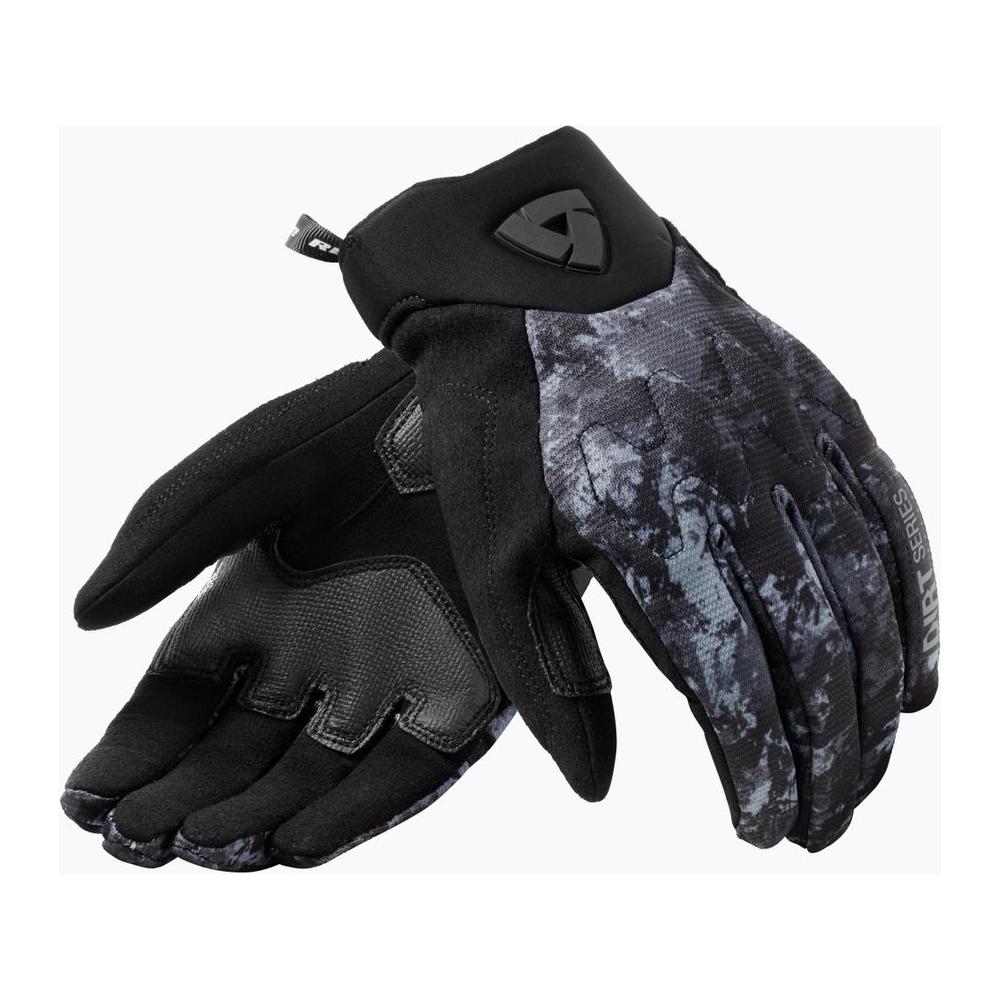 Revit Continent Wind-Blocking Textile Gloves Black / Grey