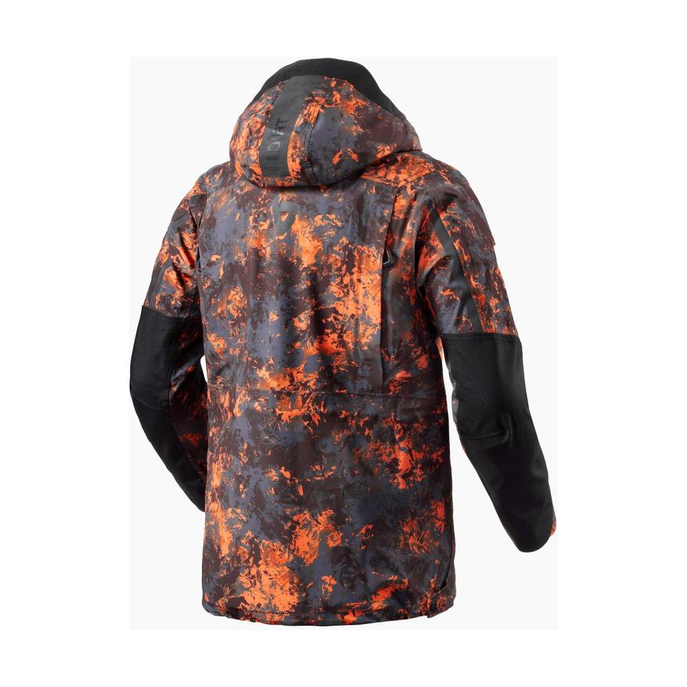 Revit Blackwater 2 H2O Smock Textile Jacket Black / Orange - FREE UK Shipping, FREE 365 Day Returns | Moto Central