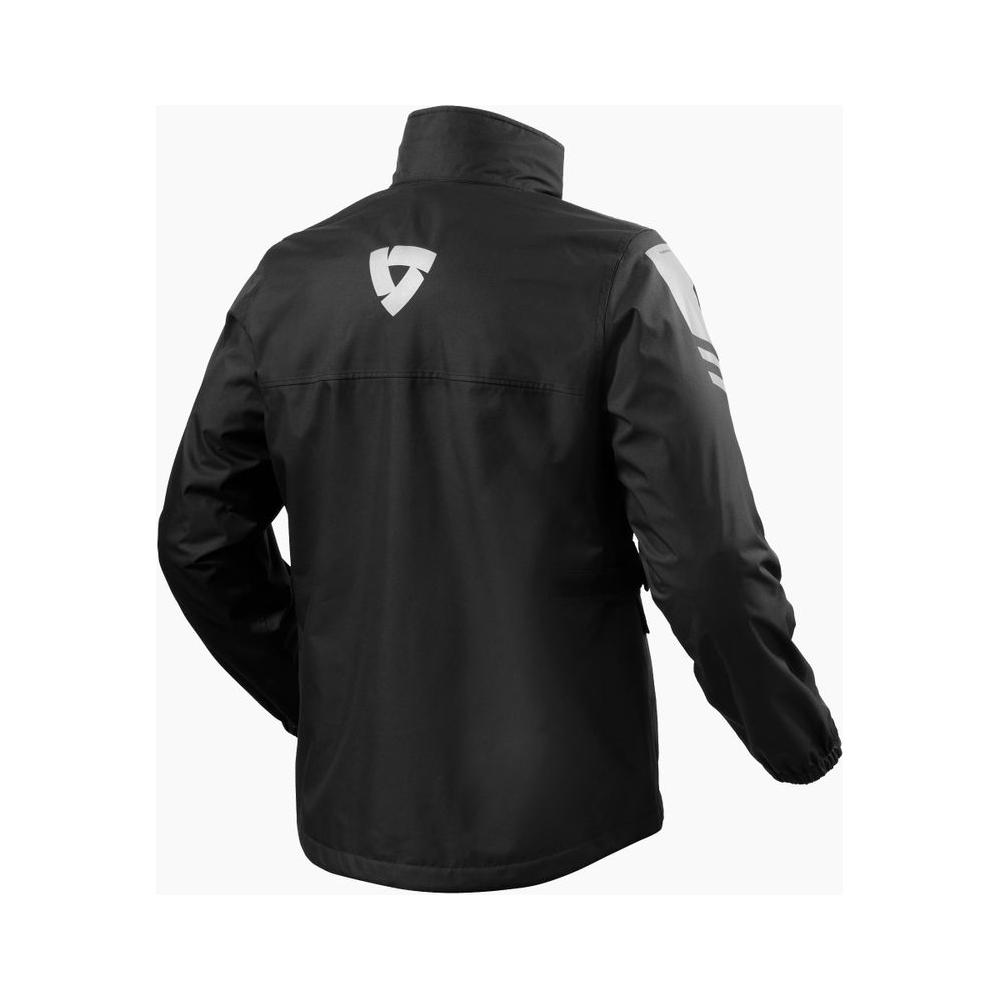 Revit Nitric 4 H2O Rain Over Jacket Black - FREE UK Shipping, FREE 365 Day Returns | Moto Central