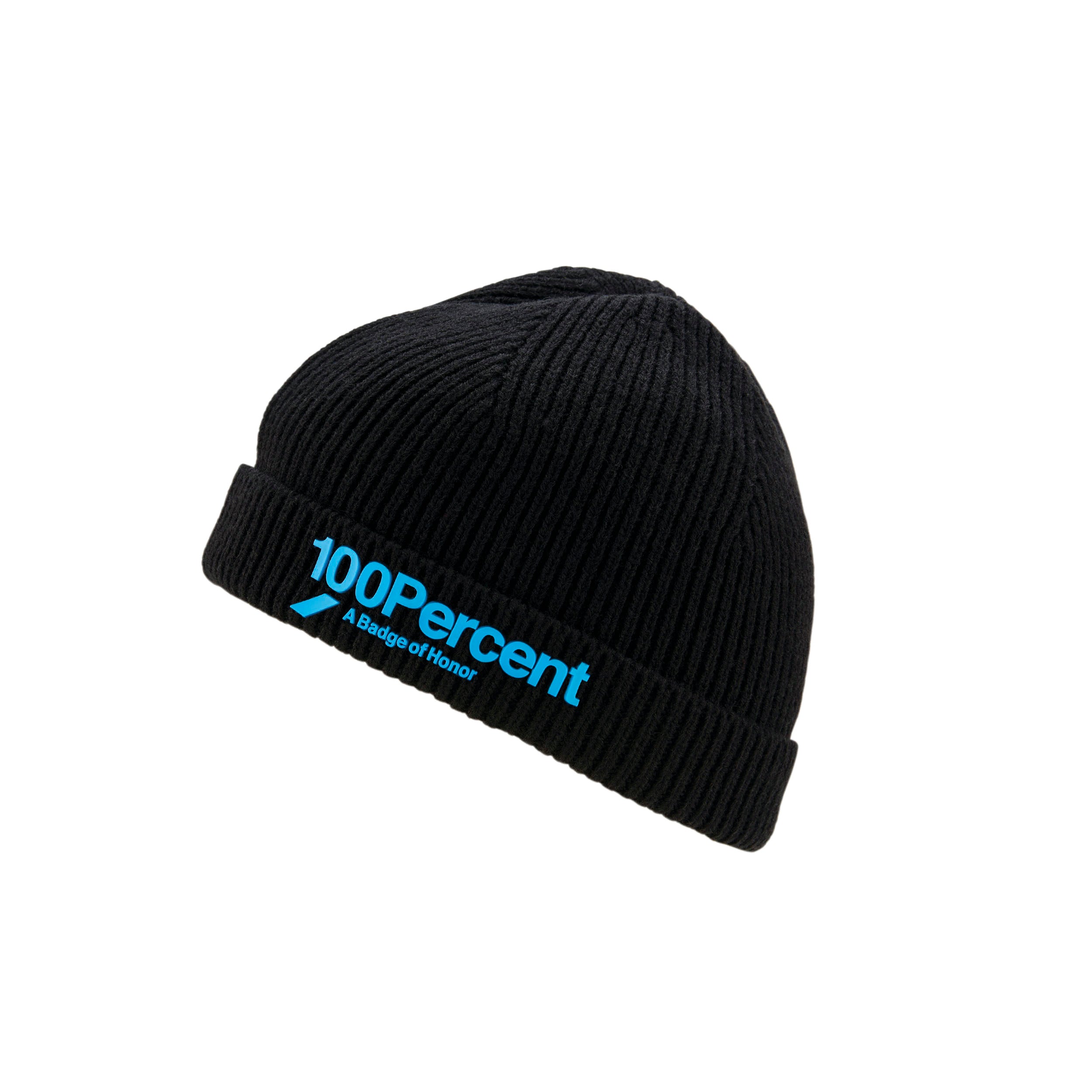 100% Echo Beanie Black - FREE UK Shipping, FREE 365 Day Returns | Moto Central