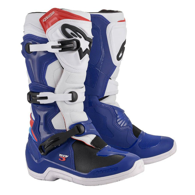 Alpinestars Tech 3 Off-Road Boots Blue / White / Red