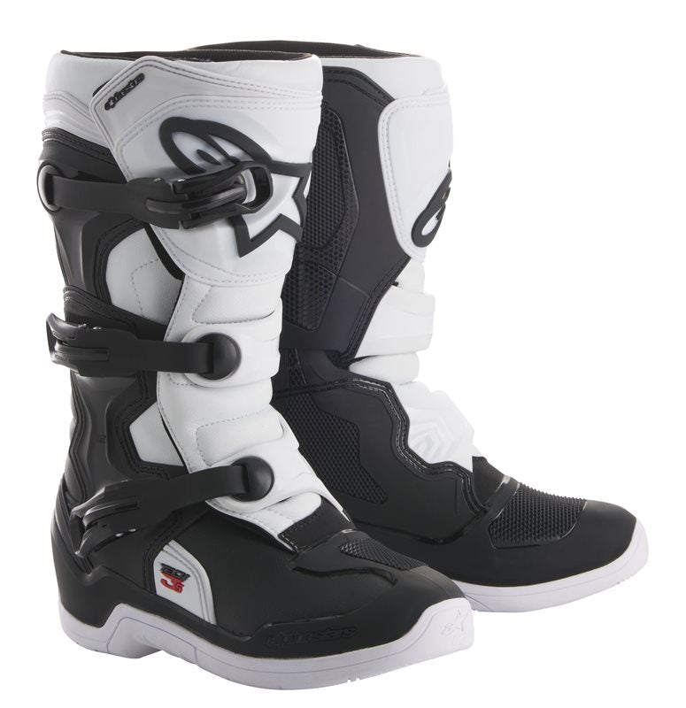 Alpinestars Tech 3S Youth Off-Road Boots Black / White