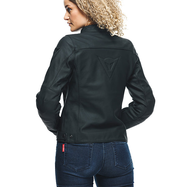 Dainese Razon 2 Ladies Leather Jacket Black