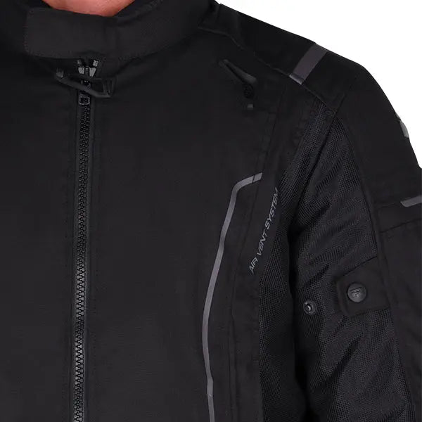 Richa Airstream 3 Touring Textile Jacket Black  from Moto Central - Motorcycle Clothing