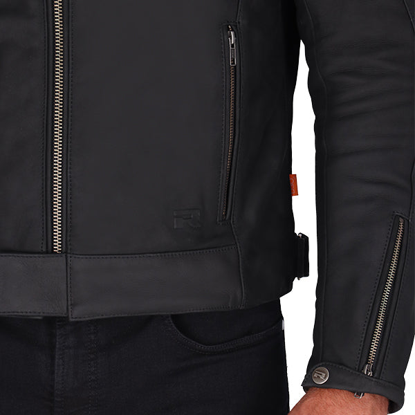 Richa Charleston Leather Jacket Black