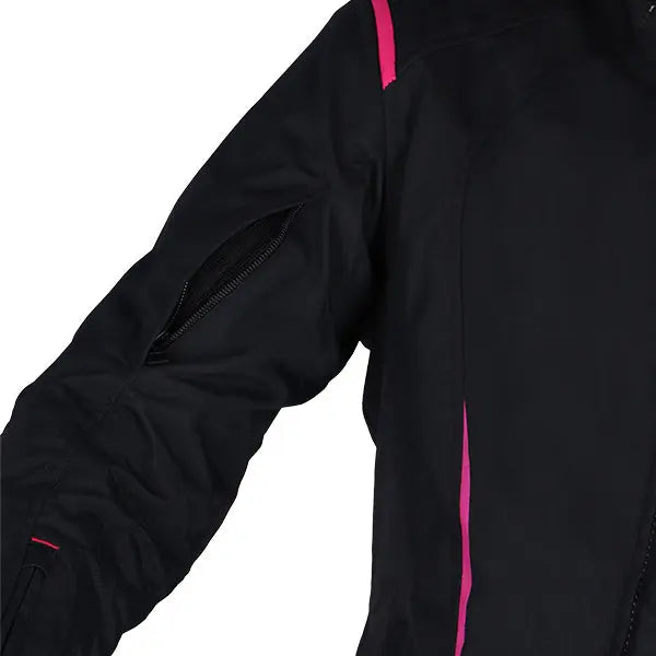 Richa Chloe 2 Ladies Touring Textile Jacket Black / Pink - FREE UK Shipping, FREE 365 Day Returns | Moto Central