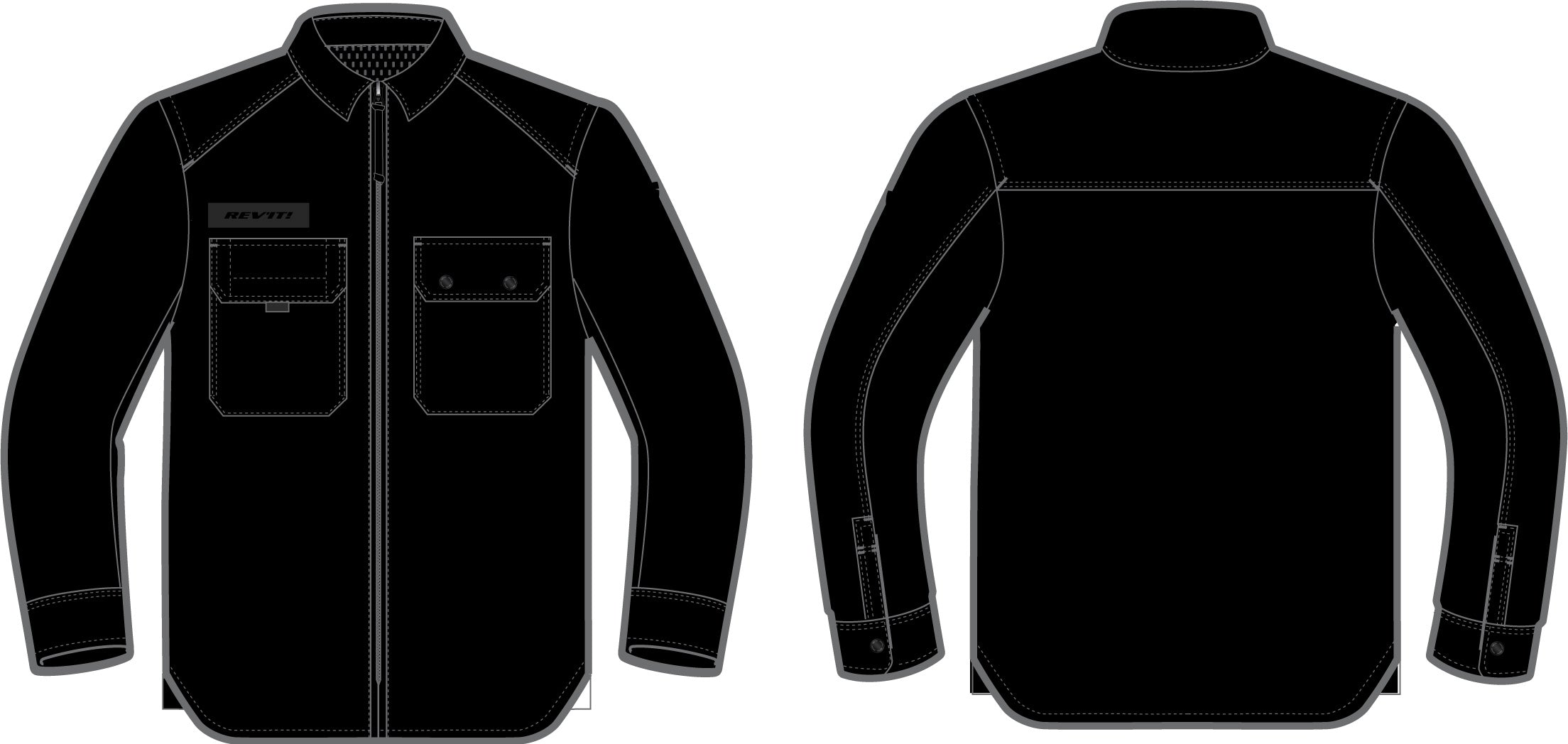 Revit Tracer Air 3 Overshirt Black