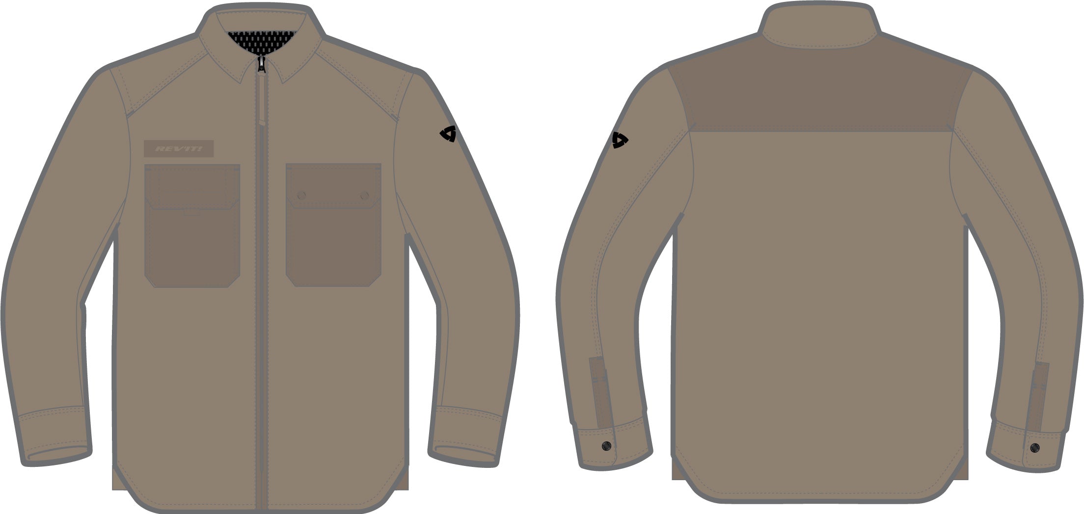 Revit Tracer Air 3 Overshirt Sand