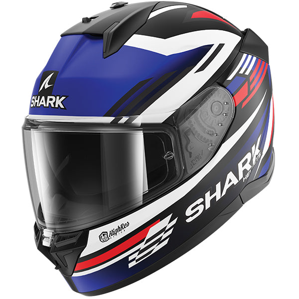 Shark D-Skwal 3 Full Face Helmet Firstlap Matt Black / Blue / Red