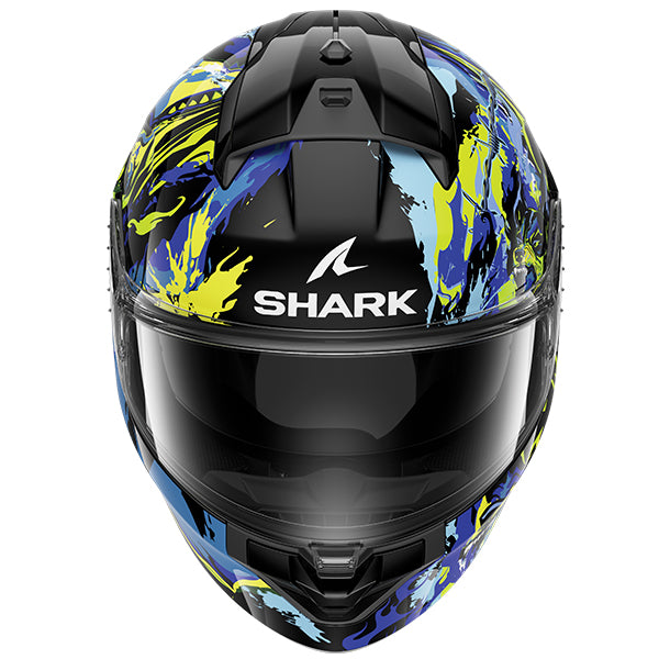 Shark Ridill 2 Full Face Helmet Raging Beast Black / Purple / Yellow