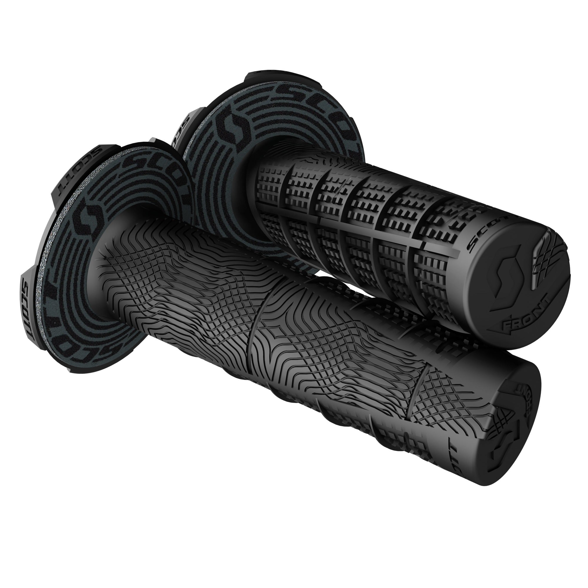 Scott Duece + Donut Grip Black  - FREE UK Shipping, FREE 365 Day Returns | Moto Central