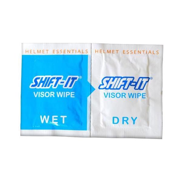 Shift It Visor Wipes - Pack Of 2