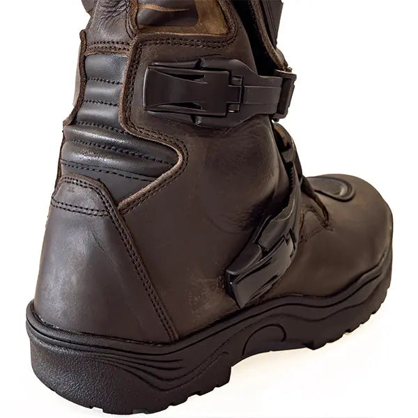 Richa Colt Waterproof Leather Long Boots Brown  from Moto Central - Motorcycle Clothing