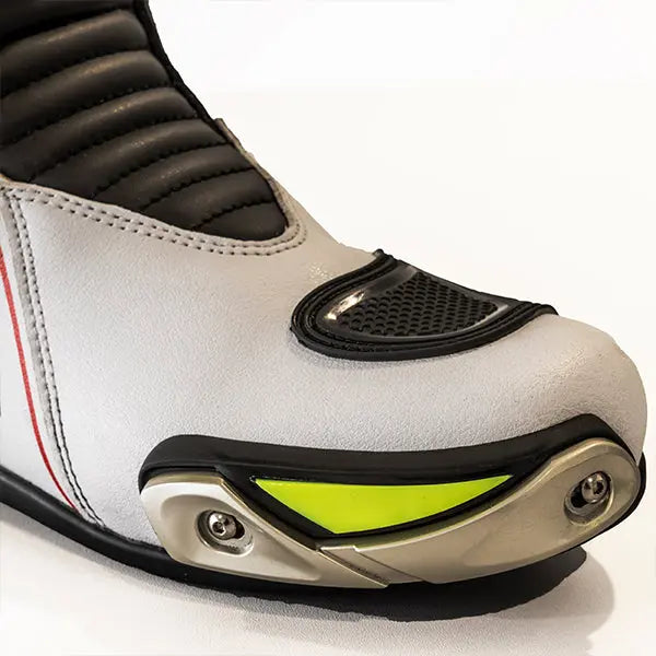 Richa Blade Waterproof Boots White / Black / Fluo Yellow  from Moto Central - Motorcycle Clothing