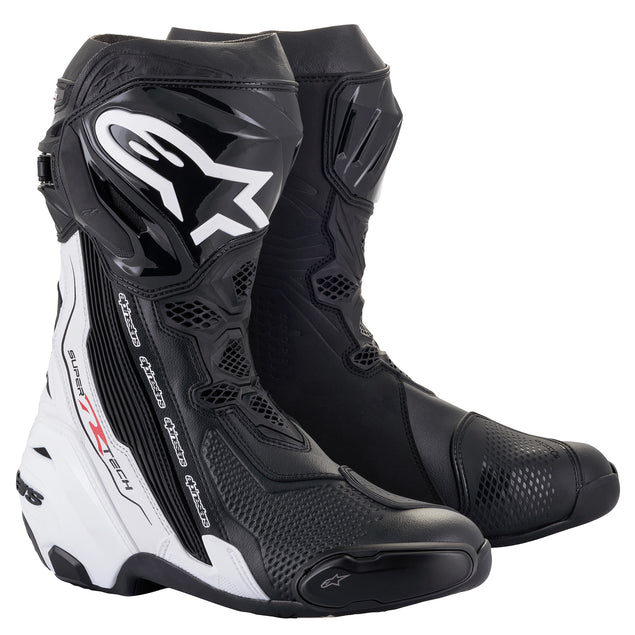 Alpinestars Supertech R Long Boots Black / White