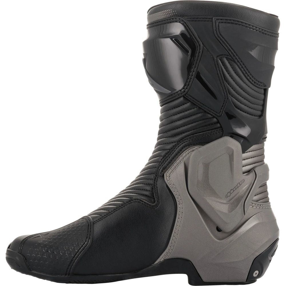 Alpinestars SMX Plus V2 Boots Black / Grey - FREE UK Shipping, FREE 365 Day Returns | Moto Central