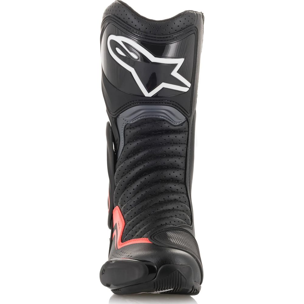 Alpinestars SMX 6 V2 Boots Black / Grey / Fluo Red