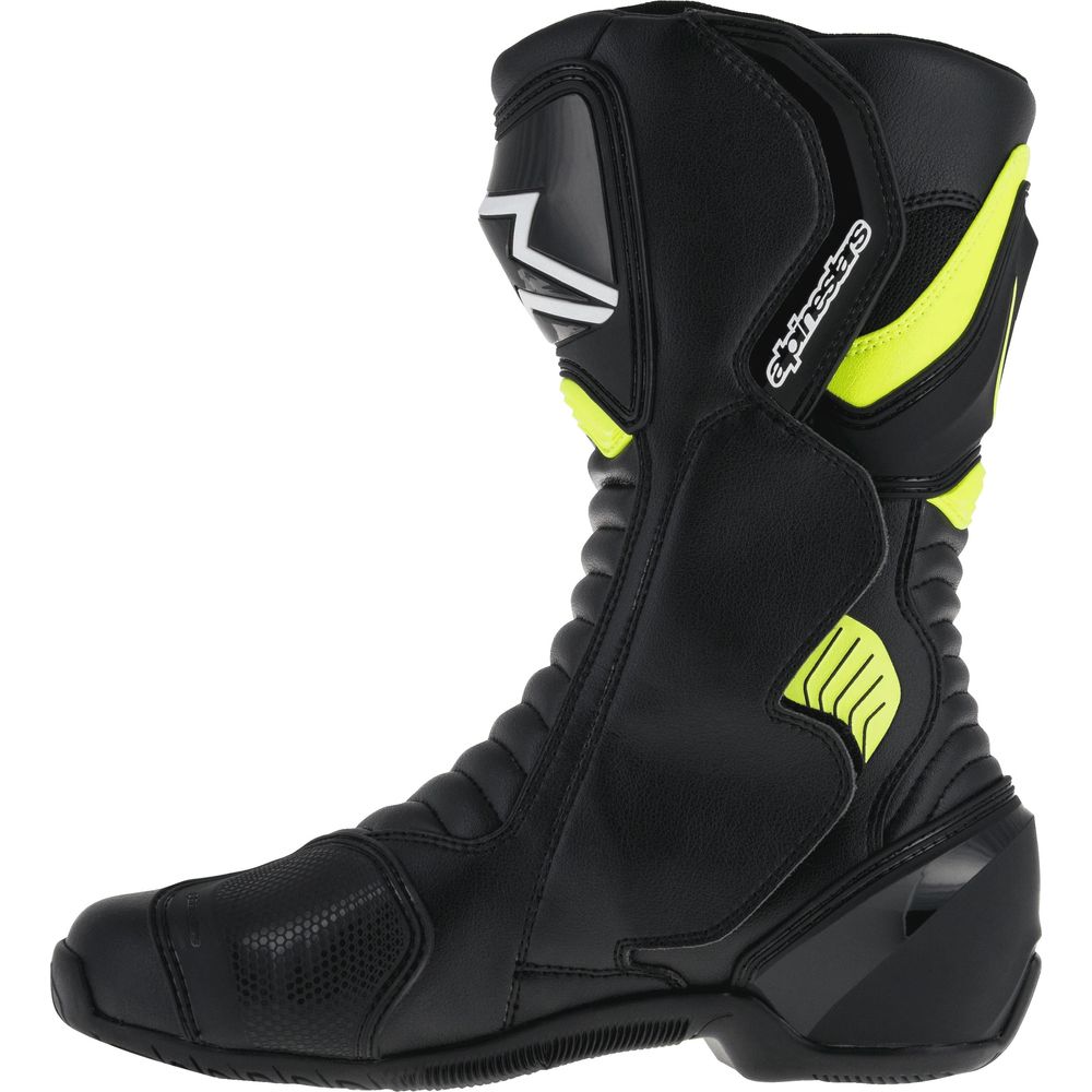 Alpinestars SMX 6 V2 Boots Black / Fluo Yellow