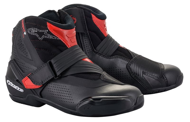 Alpinestars SMX-1 R V2 Vented Short Boots Black / Red