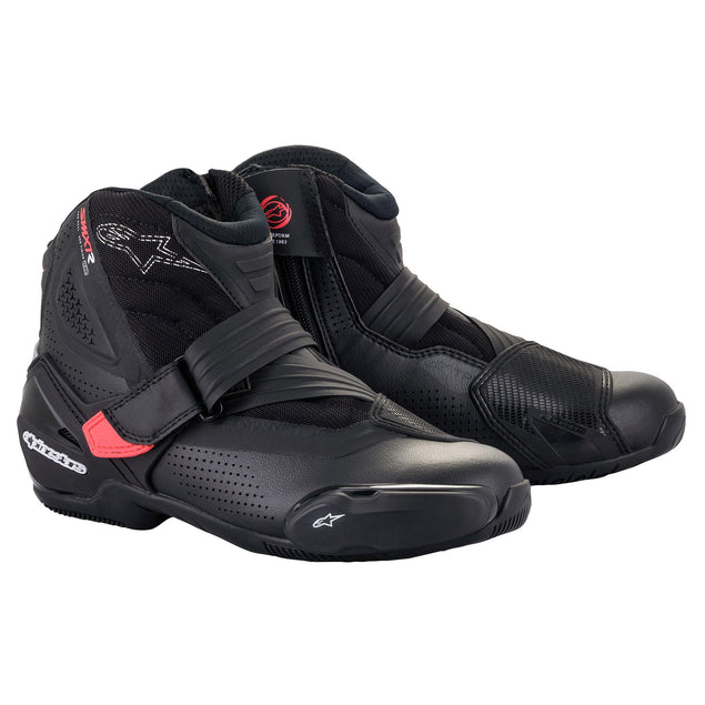 Alpinestars Stella SMX-1 R V2 Vented Short Boots Black / Diva Pink