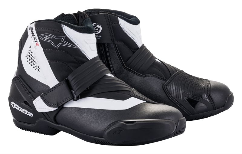 Alpinestars SMX-1 R V2 Short Boots Black / White