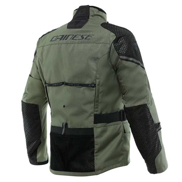 Dainese Ladakh 3L D-Dry All Weather Touring Textile Jacket Army Green / Black