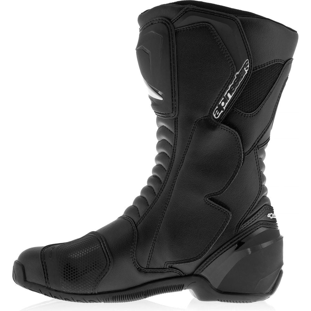 Alpinestars SMX S Waterproof Boots Black / Black - FREE UK Shipping, FREE 365 Day Returns | Moto Central