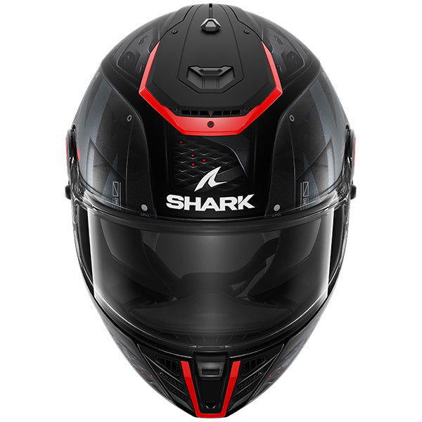 Shark Spartan RS Full Face Helmet Stingrey Matt Black / Red / Anthracite