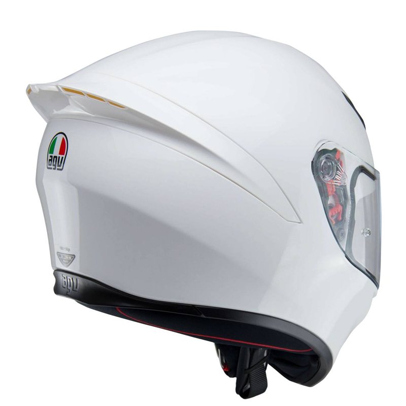 AGV K1 Full Face Helmet White - FREE UK Shipping, FREE 365 Day Returns | Moto Central