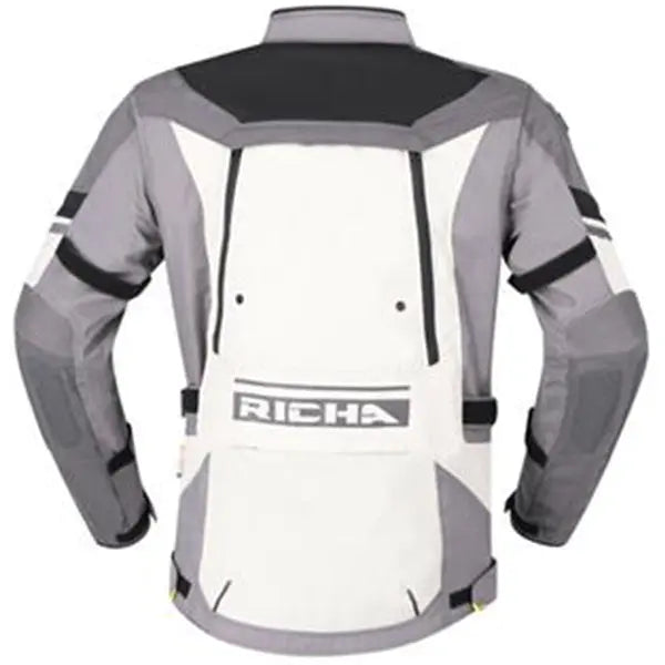 Richa Infinity 2 Adventure Textile Jacket Grey - FREE UK Shipping, FREE 365 Day Returns | Moto Central