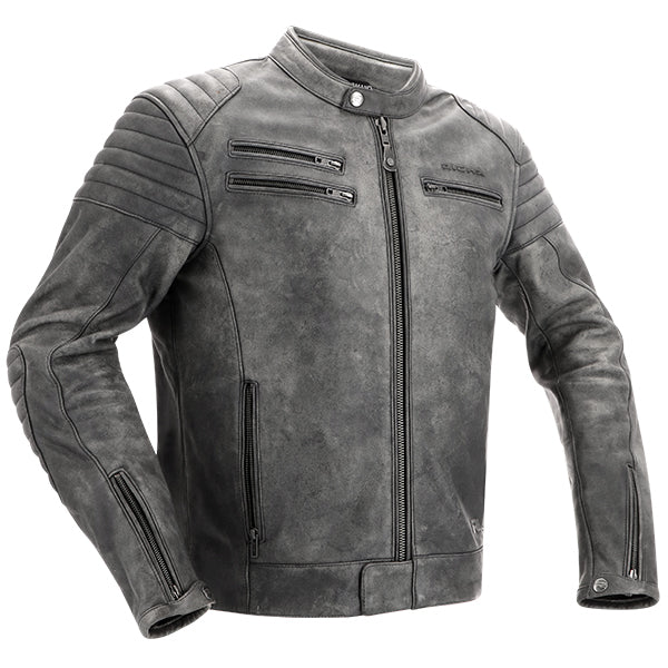 Richa Charleston Leather Jacket Titanium