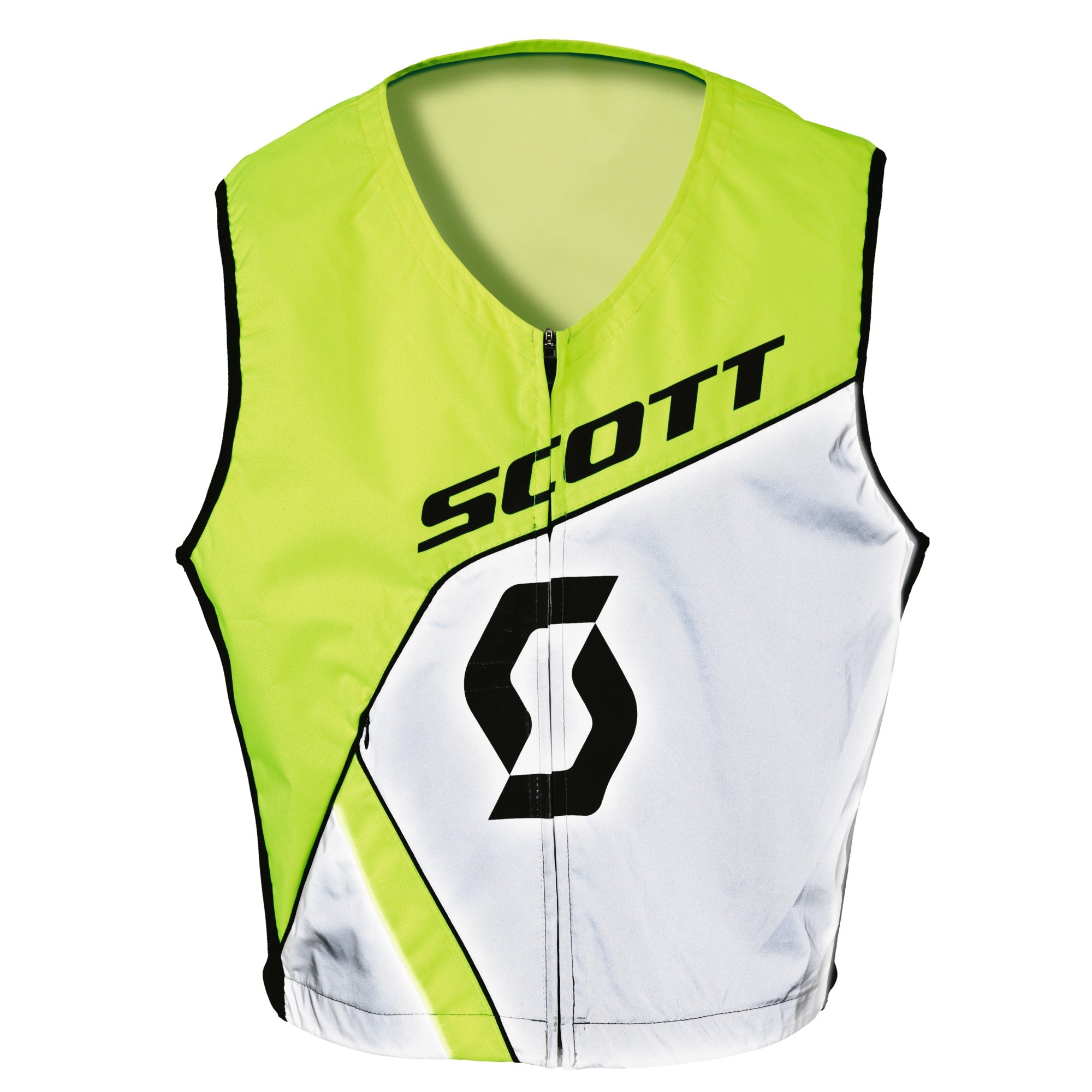 Scott Hi-Vis Vest Silver Grey / Signal Yellow