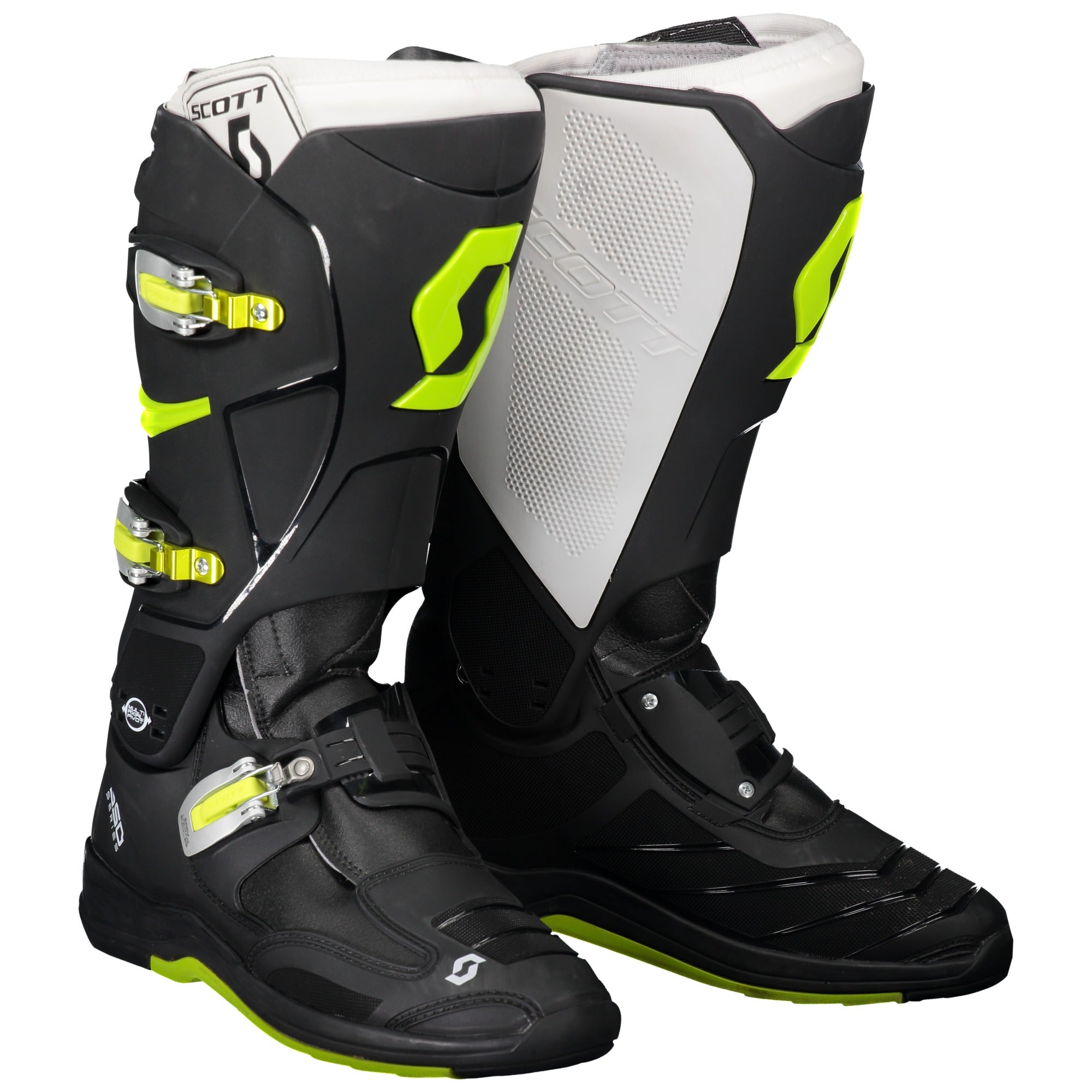 Scott MX 550 Boots Black / Green