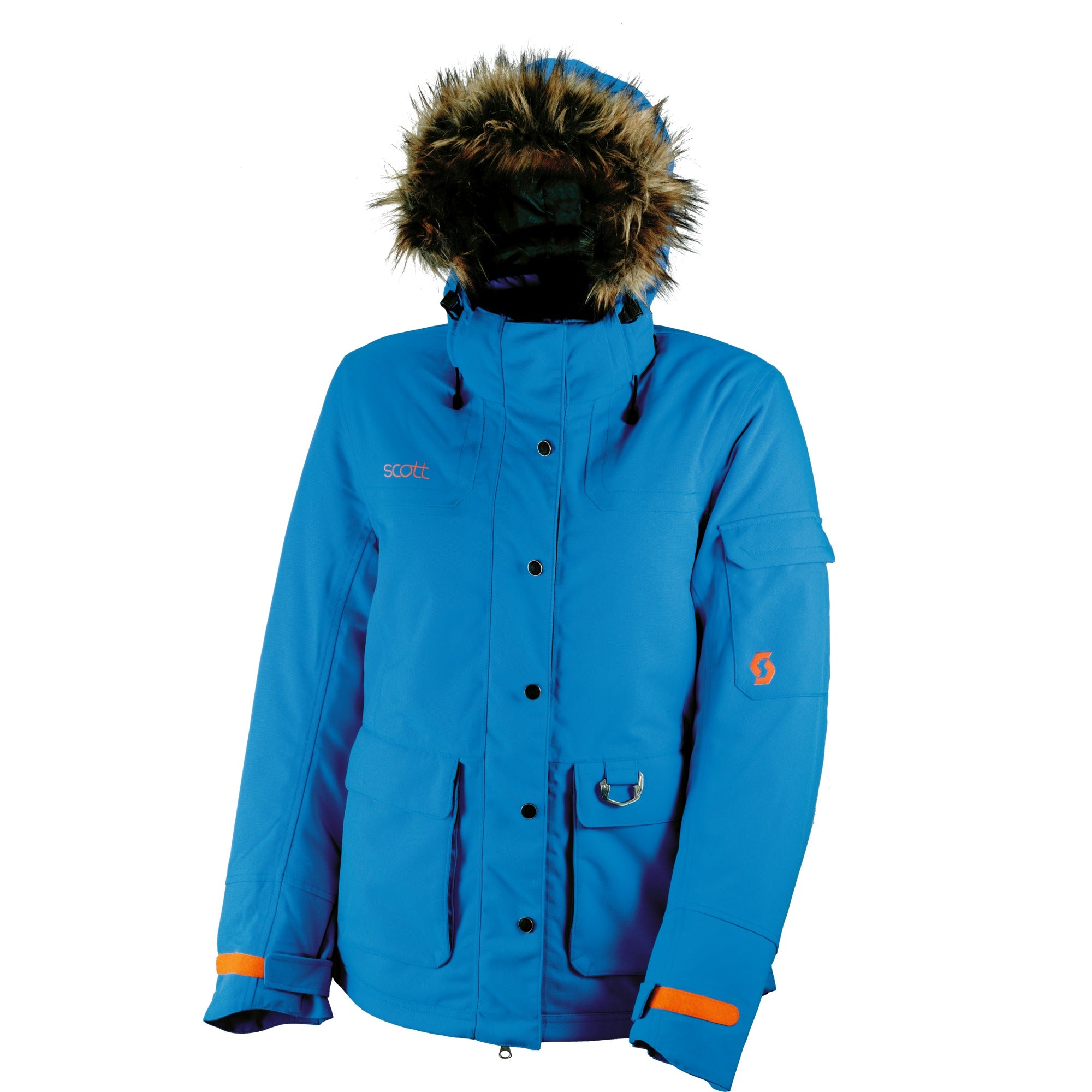 Scott Nordic Ladies Textile Jacket Bright Blue