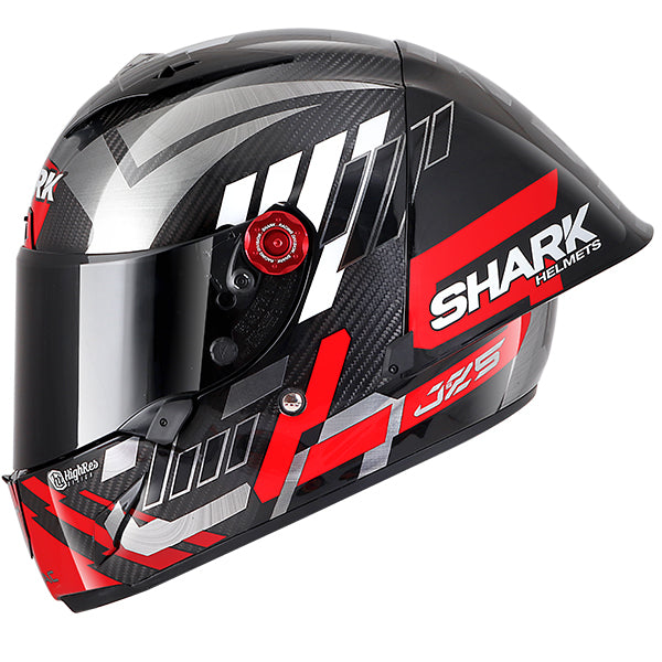 Shark Race R Pro GP 06 Full Face Helmet Zarco Winter Test Carbon / Chrome / Red