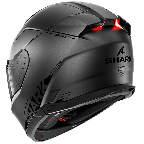 Shark Skwal i3 Full Face Helmet Blank SP Matt Anthracite / Black / Silver