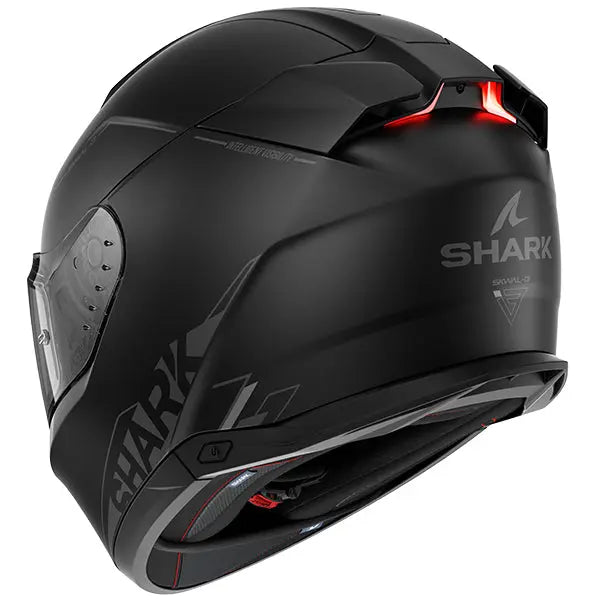 Shark Skwal i3 Full Face Helmet Blank SP Matt Black / Anthracite  from Moto Central - Motorcycle Clothing