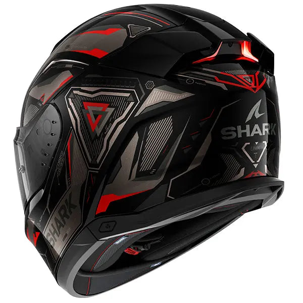 Shark Skwal i3 Full Face Helmet Linik Black / Anthracite / Red - FREE UK Shipping, FREE 365 Day Returns | Moto Central