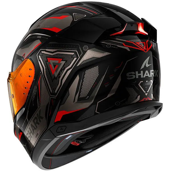 Shark Skwal i3 Full Face Helmet Linik Black / Anthracite / Red - FREE UK Shipping, FREE 365 Day Returns | Moto Central