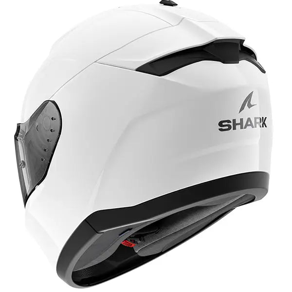 Shark Ridill 2 Full Face Helmet Blank White - FREE UK Shipping, FREE 365 Day Returns | Moto Central