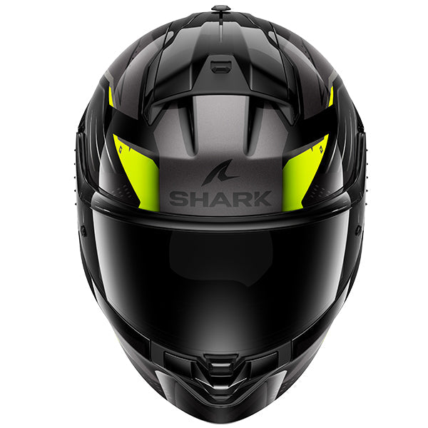 Shark Ridill 2 Full Face Helmet Bersek Black / Grey / Yellow