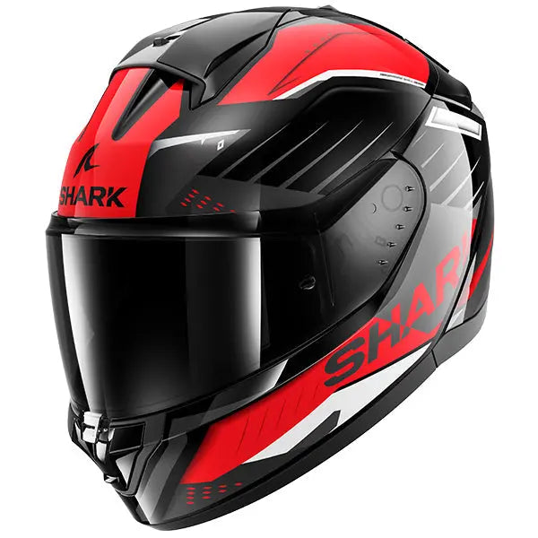 Shark Ridill 2 Full Face Helmet Bersek Black / Red / Anthracite - FREE UK Shipping, FREE 365 Day Returns | Moto Central