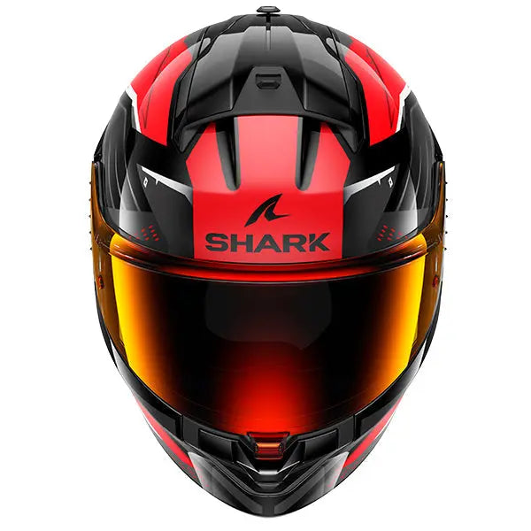 Shark Ridill 2 Full Face Helmet Bersek Black / Red / Anthracite - FREE UK Shipping, FREE 365 Day Returns | Moto Central