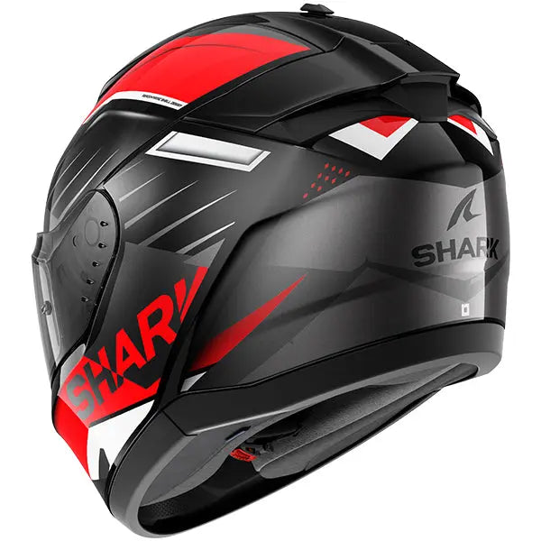 Shark Ridill 2 Full Face Helmet Bersek Black / Red / Anthracite - FREE UK Shipping, FREE 365 Day Returns | Moto Central