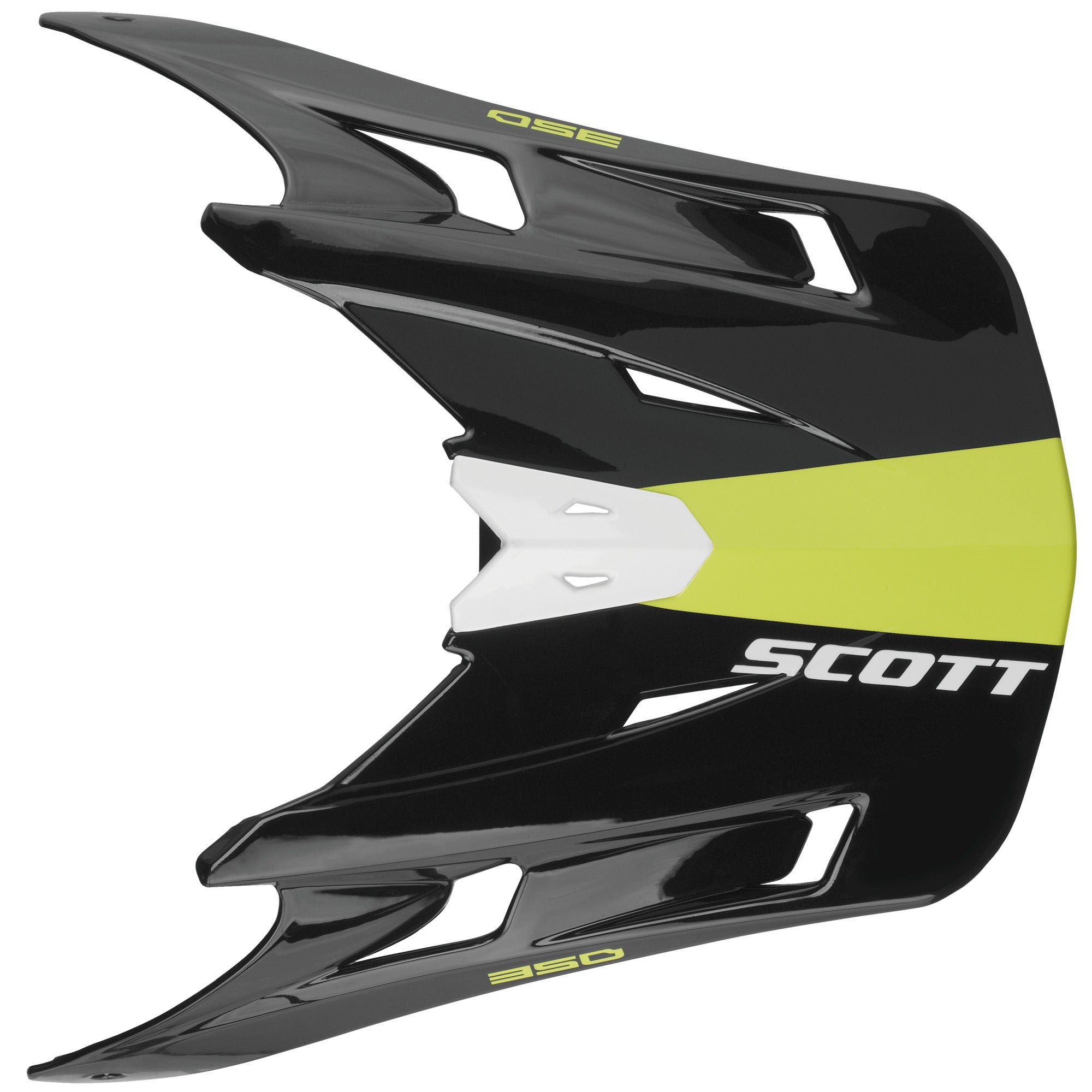 Scott 350 Kids Visor Race Black / Green