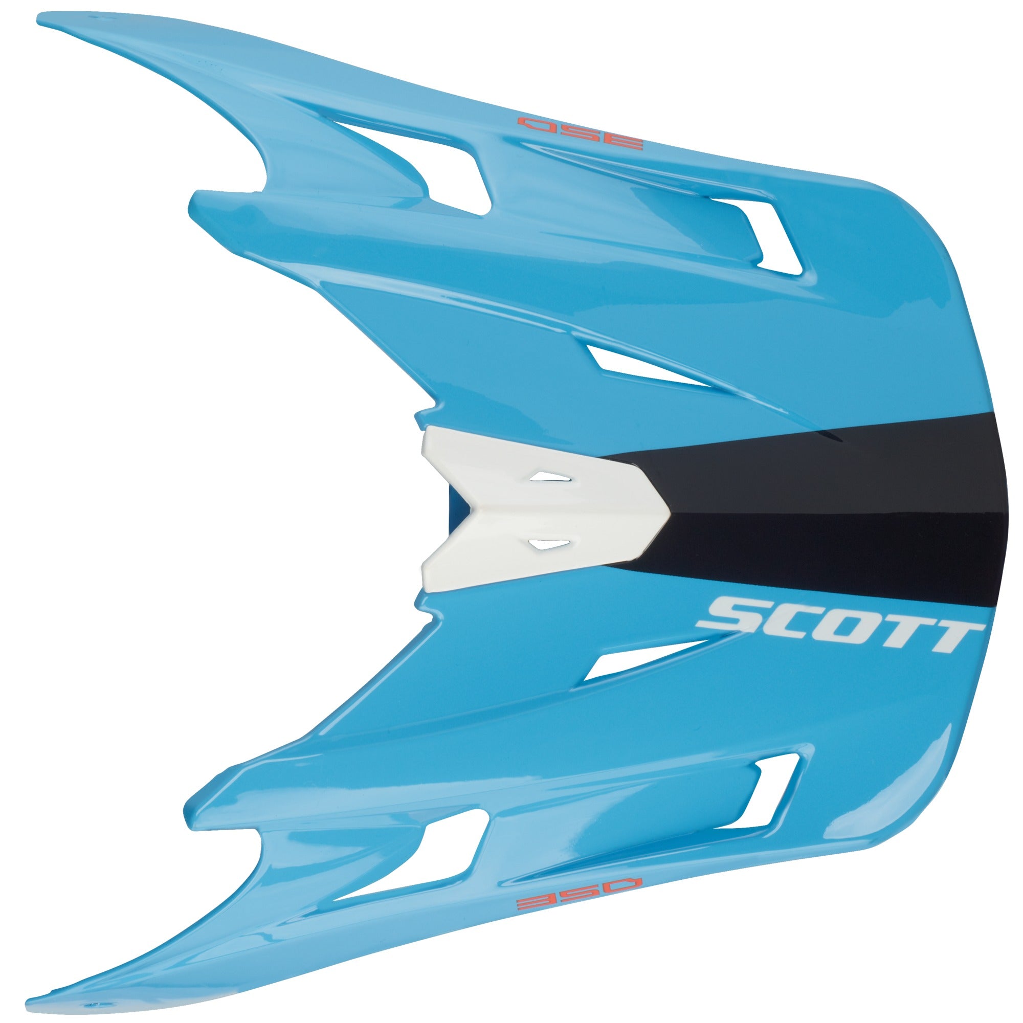 Scott 350 Kids Visor Race Blue / Orange