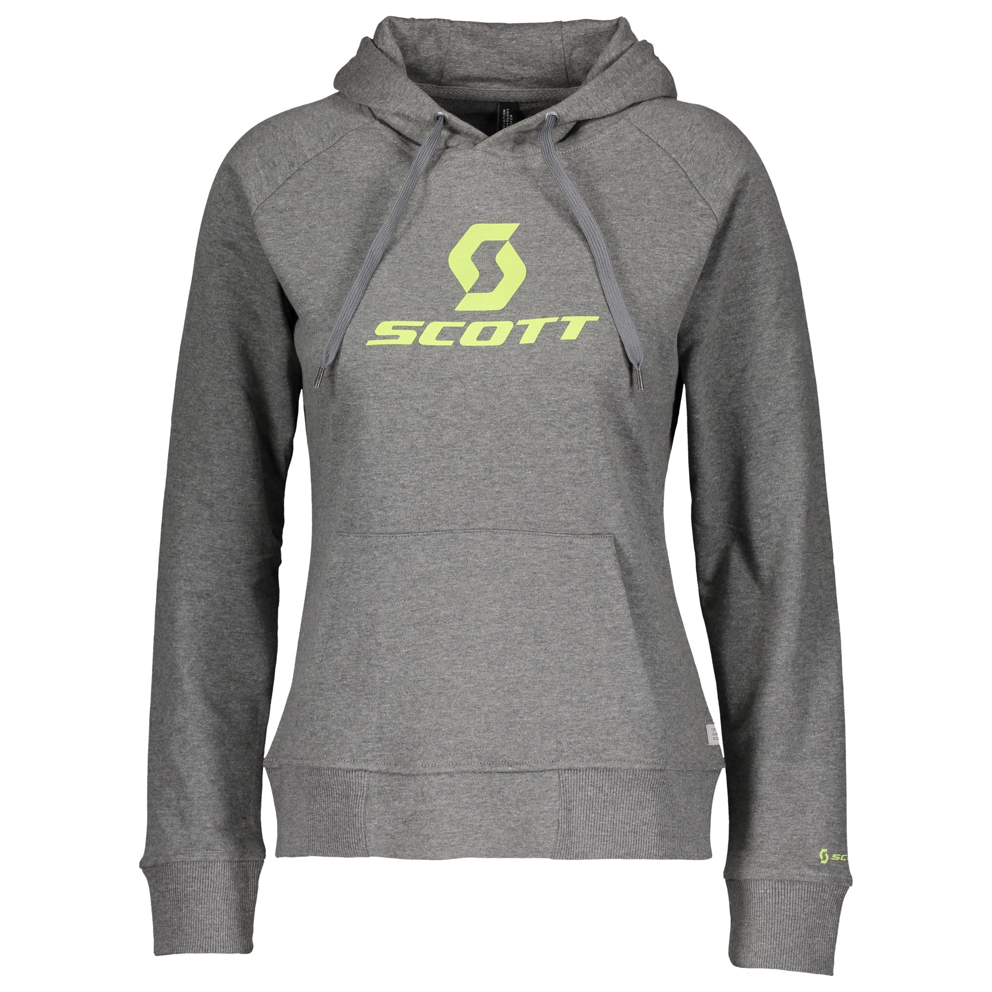 Scott 10 Icon Long Sleeves Ladies Hoodie Heather Grey