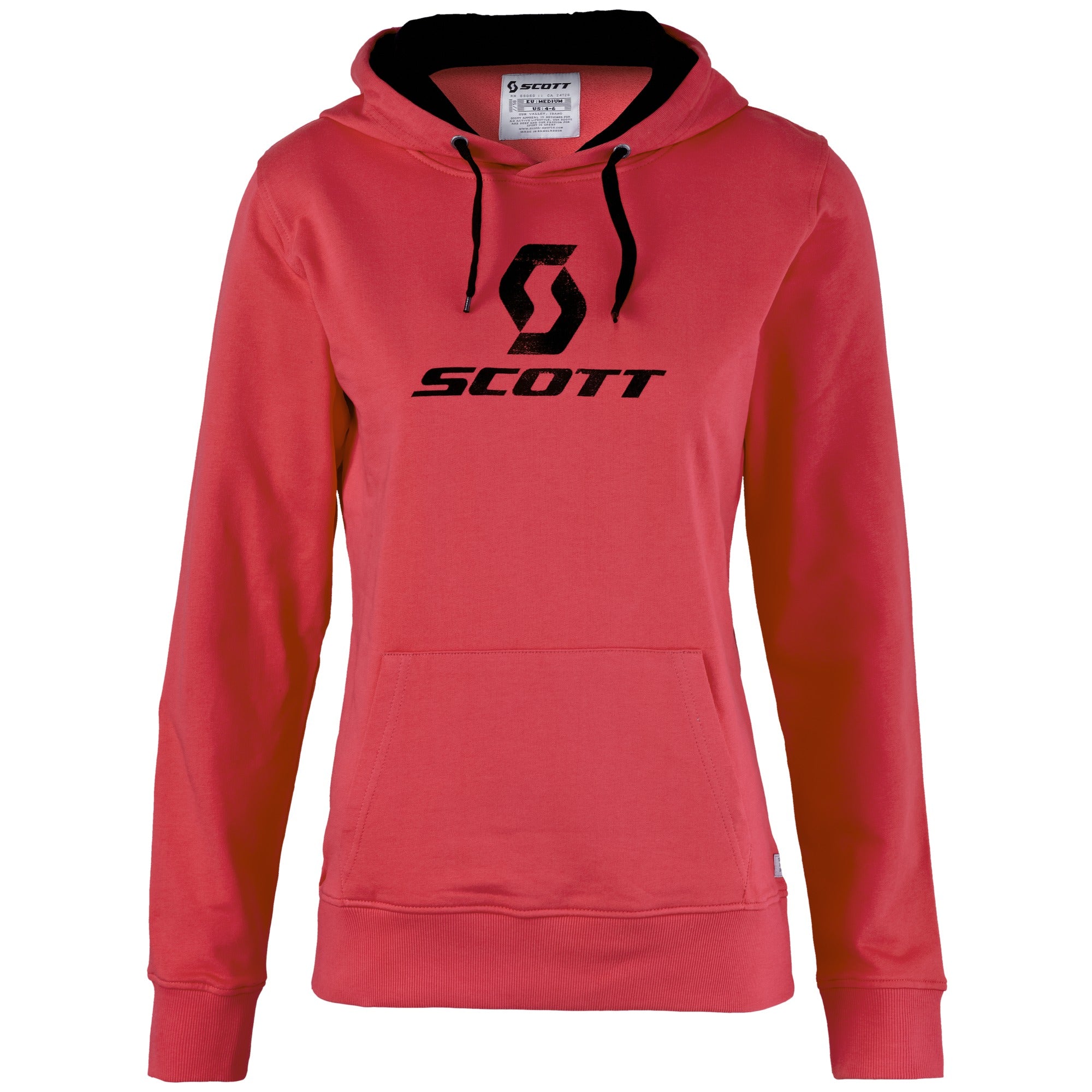 Scott 10 Icon Long Sleeves Ladies Hoodie Teaberry Pink