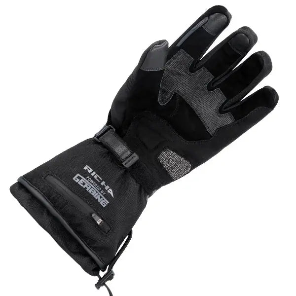 Richa Inferno V12 Ladies Heated Textile Gloves Black  from Moto Central - Motorcycle Clothing